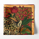 CHEETAH VICE SILK POCKET SQUARE